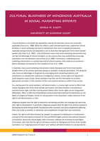 Cultural Blindness of Indigenous Australia in Social Marketing Efforts