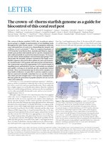 The crown-of-thorns starfish genome as a guide for biocontrol of this coral reef pest