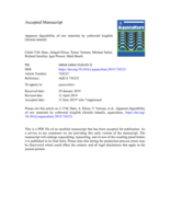 Apparent digestibility of raw materials by yellowtail kingfish (Seriola lalandi)