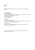 The nature and correlates of young women's peer-directed protective behavioral strategies