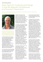 Seven Years On: Continuity and Change in How We Approach Homelessness and Housing in Queensland