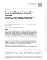 The genome of the oyster Saccostrea offers insight into the environmental resilience of bivalves