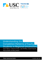 Understanding Completion Patterns of Equity Students in Regional Universities