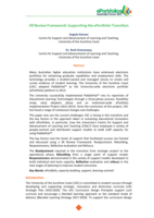 5R Review Framework: Supporting the ePortfolio Transition