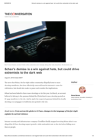 8chan’s demise is a win against hate, but could drive extremists to the dark web
