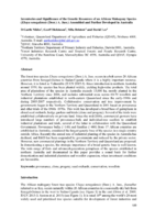Inventories and significance of the genetic resources of an African mahogany species (Khaya senegalensis (Desr.) A. Juss.) assembled and further developed in Australia
