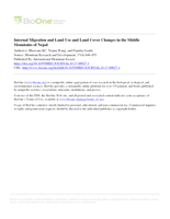 Internal Migration and Land Use and Land Cover Changes in the Middle Mountains of Nepal