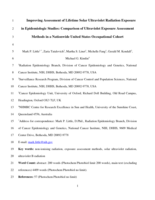 Improving Assessment of Lifetime Solar Ultraviolet Radiation Exposure in Epidemiologic Studies: Comparison of Ultraviolet Exposure Assessment Methods in a Nationwide U.S. Occupational Cohort