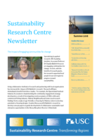 Sustainability Research Centre Newsletter, Summer 2018