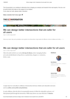 We can design better intersections that are safer for all users