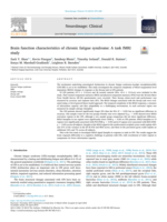 Brain function characteristics of chronic fatigue syndrome: A task fMRI study