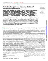 Ancient nuclear genomes enable repatriation of Indigenous human remains