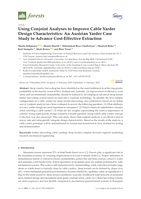 Using Conjoint Analyses to Improve Cable Yarder Design Characteristics: An Austrian Yarder Case Study to Advance Cost-Effective Extraction