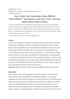Heavy vehicle crash characteristics in Oman, 2009-2011