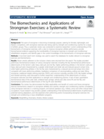 The Biomechanics and Applications of Strongman Exercises: a Systematic Review