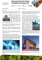 National Centre for Timber Durability and Design Life (NCTDDL) Newsletter, Volume 1, No. 4, Winter 2019