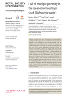 Lack of multiple paternity in the oceanodromous tiger shark (Galeocerdo cuvier)