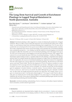 The Long-Term Survival and Growth of Enrichment Plantings in Logged Tropical Rainforest in North Queensland, Australia