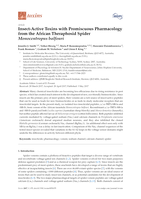 Insect-active toxins with promiscuous pharmacology from the African theraphosid spider Monocentropus balfouri