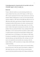 Contrasting perspectives of parents and service providers on respite care in Queensland, Australia