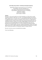 Innovating energy markets: a hybrid persona/segment approach