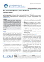 The Transactional Nature of Human Healthcare