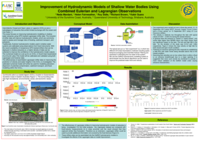 Improvement of Hydrodynamic Models of Shallow Water Bodies Using Combined Eulerian and Lagrangian Observations