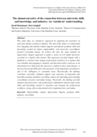 The alumni narrative of the connection between university skills and knowledge, and industry: An ‘outside-in’ understanding