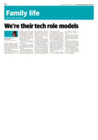 We're their tech role models