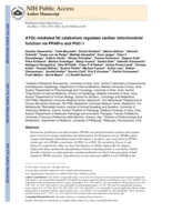 ATGL-mediated fat catabolism regulates cardiac mitochondrial function via PPAR-Î ± and PGC-1