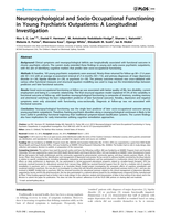 Neuropsychological and Socio-Occupational Functioning in Young Psychiatric Outpatients: A Longitudinal Investigation