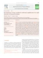 Development of loop-mediated isothermal amplification for rapid detection of Entamoeba histolytica