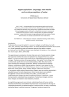 Hypercapitalism: Language, new media and social perceptions of value