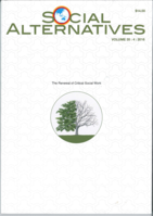 Cover Design: Social Alternatives Vol. 35, No. 4