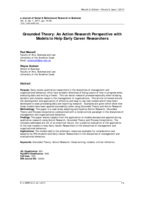 Grounded Theory: An Action Research Perspective with Models to Help Early Career Researchers