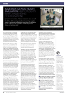 Immersive mental health simulation helps students with challenging conversations