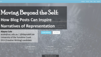 Moving Beyond the Self: How Blog Posts Can Inspire Narratives of Representation