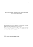 Pathways to Child Sexual Offending: Applying Ward and Siegert's Pathways Model on Offenders Convicted of Penetrative Offenses on Children