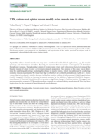 TTX, cations and spider venom modify avian muscle tone in vitro