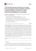 A Double-Blind Randomized Placebo-Controlled Study Assessing the Safety, Tolerability and Efficacy of a Herbal Medicine Containing Pycnogenol Combined with Papain and Aloe vera in the Prevention and Management of Pre-Diabetes