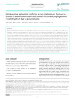 Comparative genomics confirms a rare melioidosis human-to-human transmission event and reveals incorrect phylogenomic reconstruction due to polyclonality