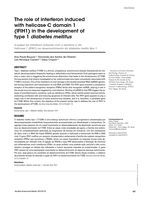 The role of interferon induced with helicase C domain 1 (IFIH1) in the development of type 1 diabetes mellitus