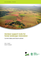Decision support tools for forest landscape restoration: Current status and future outlook. Occasional Paper 183
