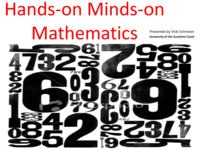 Hands on, Minds on Mathematics
