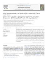 Novel missense mutations in the glycine receptor β subunit gene (GLRB) in startle disease