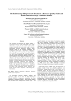 The Relationship of Depression to Treatment Adherence, Quality of Life and Health Outcomes in Type 1 Diabetes Mellitus