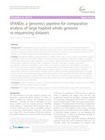 SPANDx: A genomics pipeline for comparative analysis of large haploid whole genome re-sequencing datasets