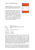 Thermographic imaging in sports and exercise medicine: a Delphi study and consensus statement on the measurement of human skin temperature