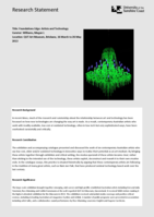 Foundations edge: Artists and technology
