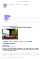Neohumanism: Rethinking Education for Planetary Futures